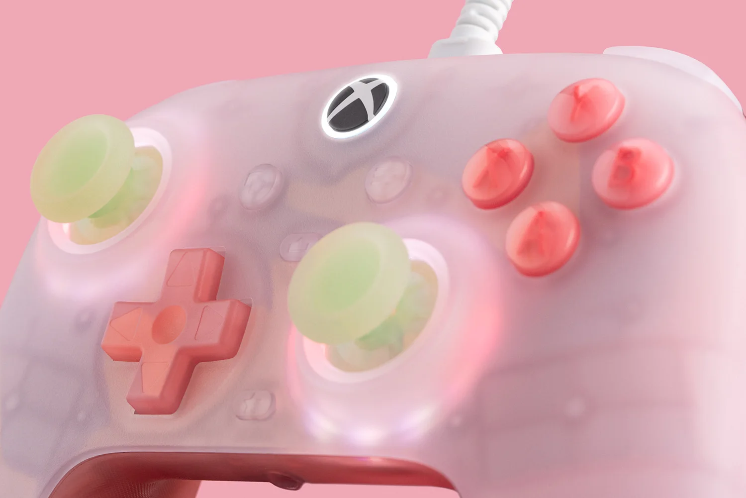 وحدة تحكم سلكية صغيرة 8BitDo Ultimate، لوحة ألعاب USB مع عصا تحكم تأثير قاعة تمرير الألعاب لسلسلة Xbox S/X، Xbox One، Windows 10/11