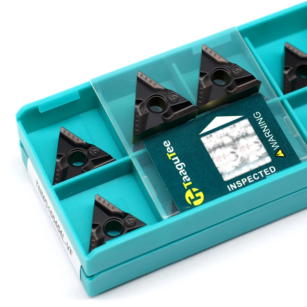 Imagem -03 - Vfl vf Carbide Insere Ferramentas de Torneamento Externas para Usinagem de Ferramentas de Torneamento de Metal de Aço Lâmina de Máquina Tnmg160404 r