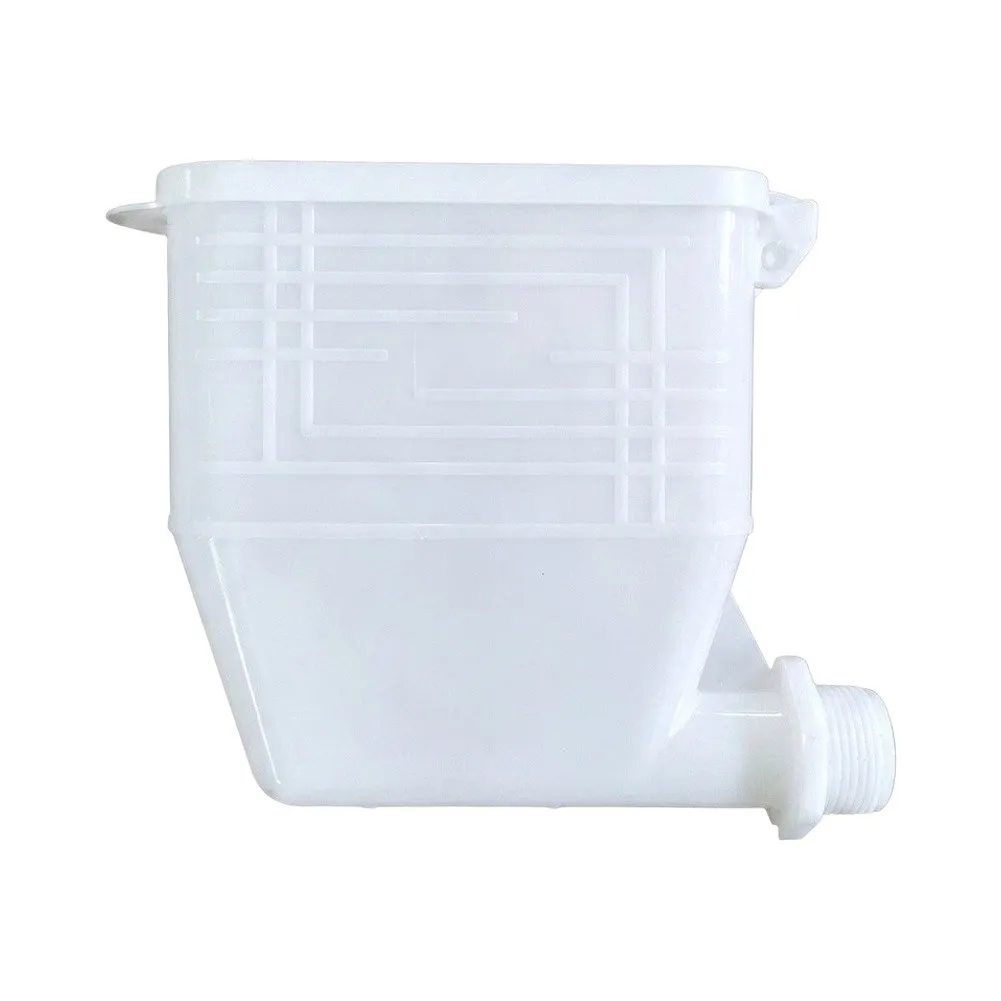 Compact Water Funnel with Lid for Radiator Maintenance Bottle Filling and General Liquid Transfer White 14.5 12.5 12cm