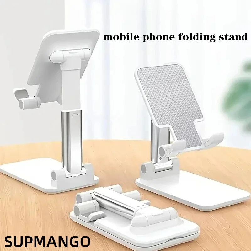 Mobile Phone Holder Desktop Folding Multi-Functional Universal Lazy Fixed Shelf Adjustable Lifting Light And Compact