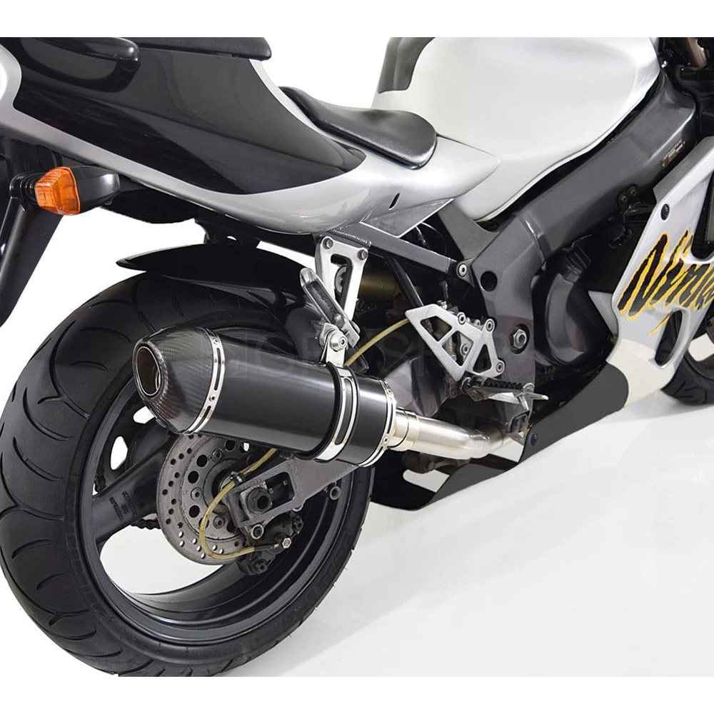 Voor Kawasaki ZX7R P1-P7 1996-2003 ZX7 ZX7R Ninja ZX-7R ZX 7R Motorfiets Uitlaat Header Mid Link pijp 51mm Slip-on