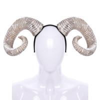 Devil Horns Hair Band Headband Photo Props Hair Hoop for Party Decoration Carnival Night Stage Performance Masquerade Burlesque