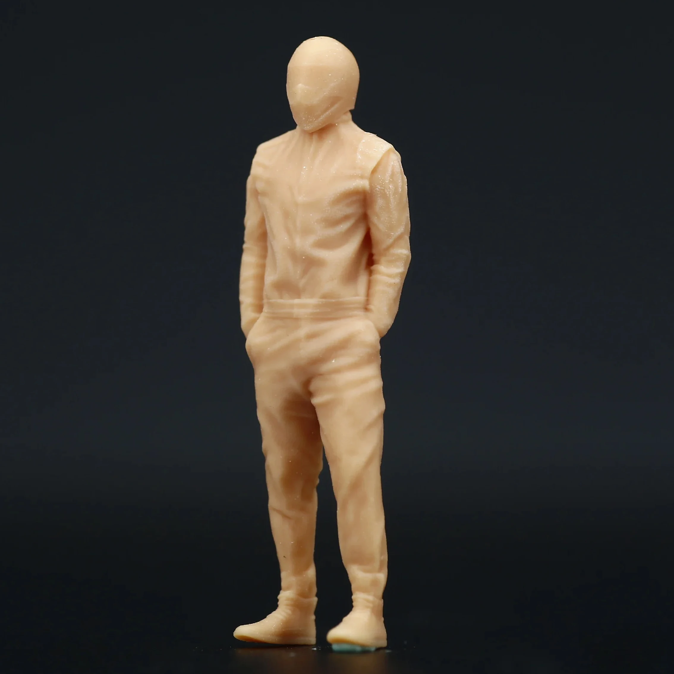 1/64 Figure Man Motorbike Driver Model 1/43 1/35 Professional Racer 3D Printing Need To Be Colored By Yourself Number 408