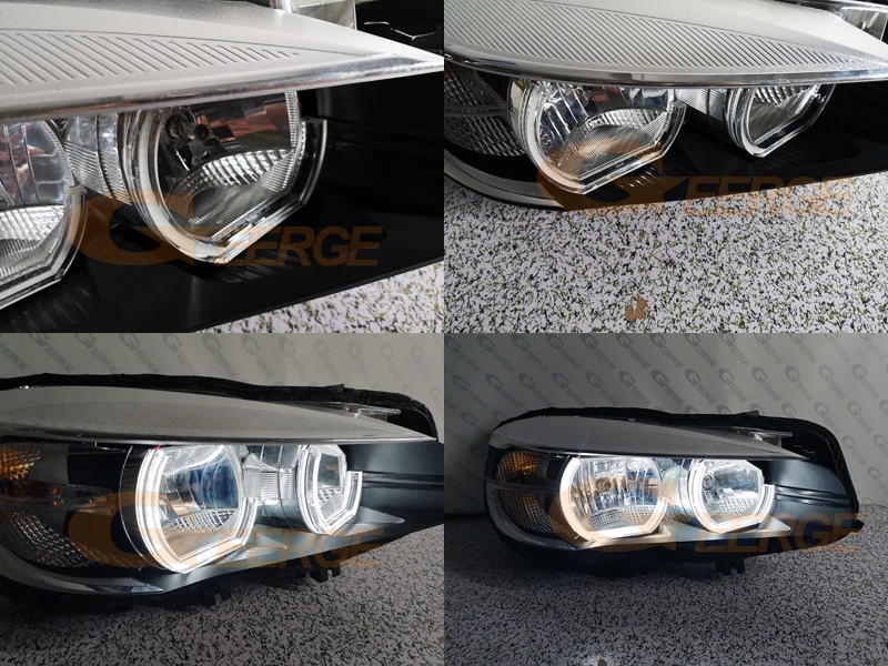 For BMW 2 Series F45 F46 2013 2014 2015 2016 2017 2018 Ultra Bright DTM M4 Style Led Angel Eyes Kit Halo Rings