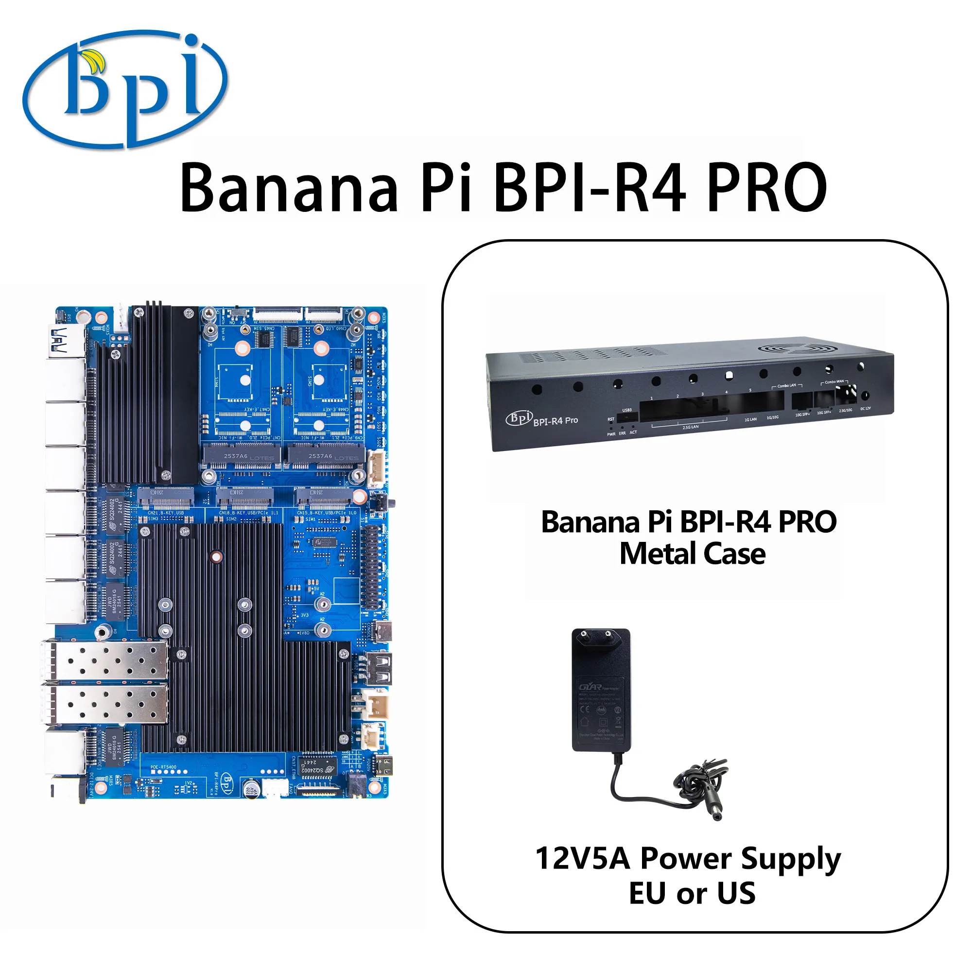 Banana Pi BPI-R4 Pro Router Development Board Kit