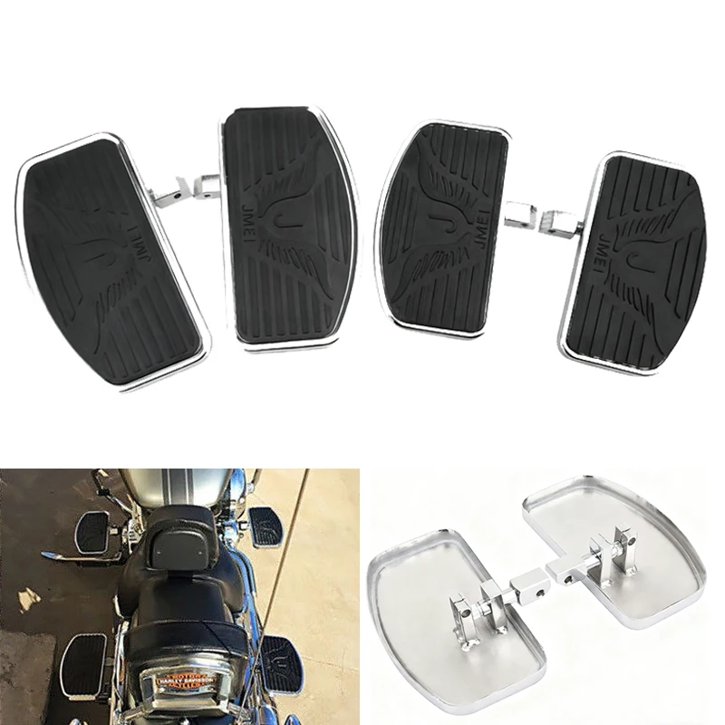 

Передняя и задняя подставка для ног мотоцикла, подножки, пол, модифицированный мотоцикл для Honda Shadow VT400 для KAWASAKI Vulcan