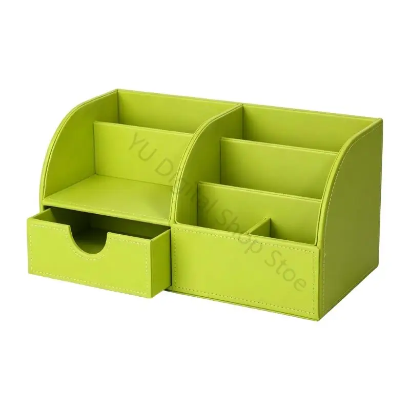 96BA Pen and Paper Desk Organizers with Multiple Storage Compartments and a Separate Drawer for Flat or Small Supplies