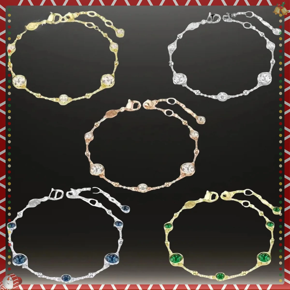 

2025 New Hot Selling High-end Design Bracelet Trendy Hip-hop Personality Unique Daily Wear Party Couple Gift First Choice