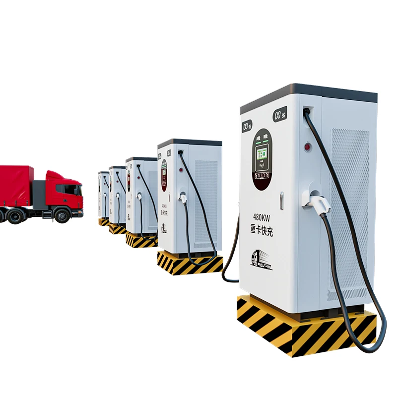 480kW DC EV Charger Station for Electric Heavy Truck Fleet Charging Smart APP WiFi 4G RFID IP54 OCPP 1.6J Fully Approved Pile