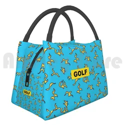 Portable Insulation Bag Golf Wang Fire Pattern Golf Golf Wang Fire Fire Pattern Golf Fire