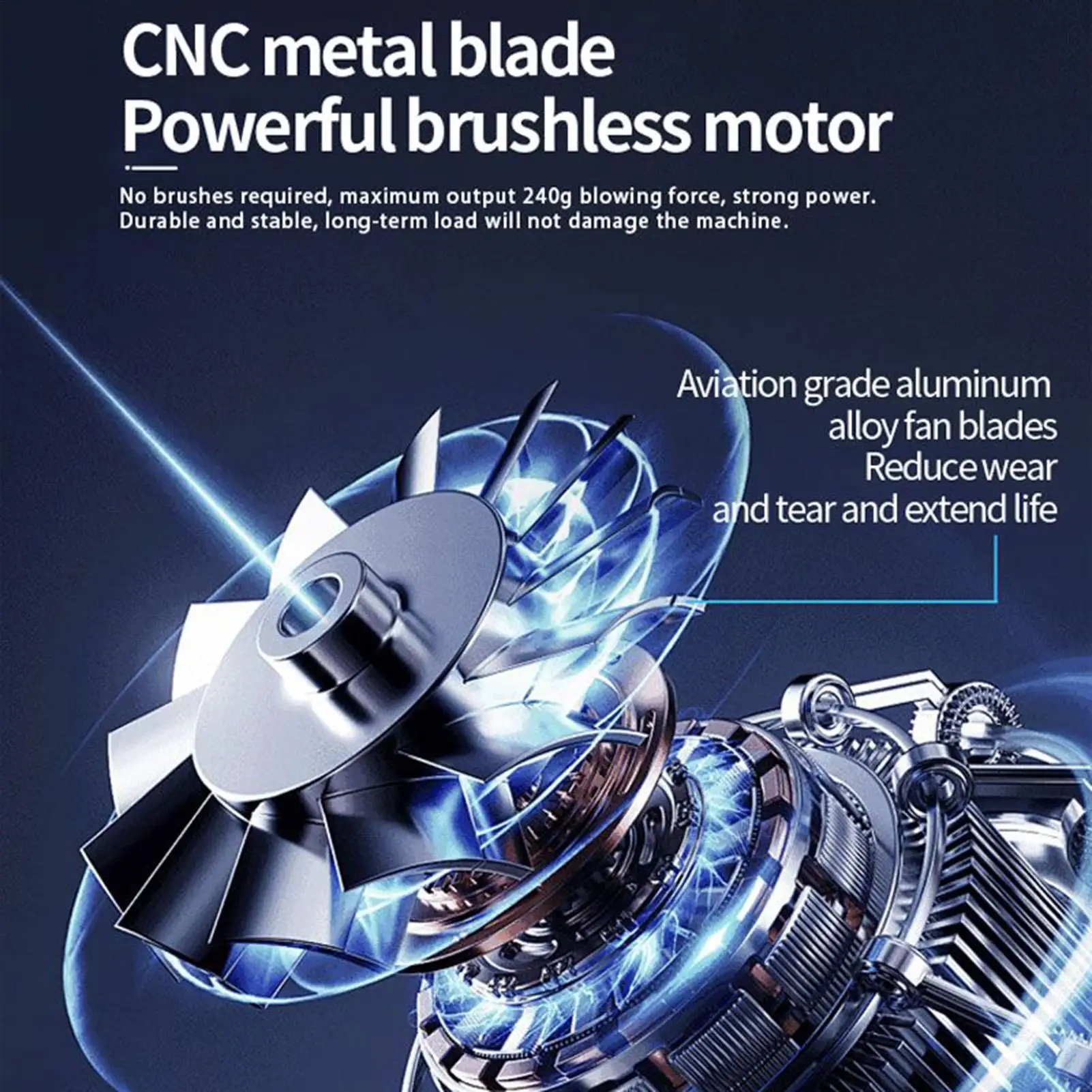 

Cordless Air Duster Cordless Portable Adjustable Rechargeable Electric Air Blower Car Cleaner Tools For Truck RV SUV Frost