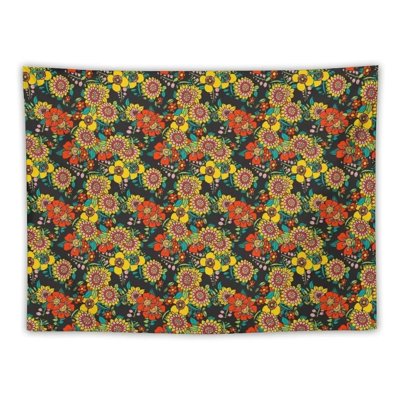 

Retro bouquet Tapestry Home Decor Accessories Room Decorations Aesthetic Bed Room Decoration Tapestry