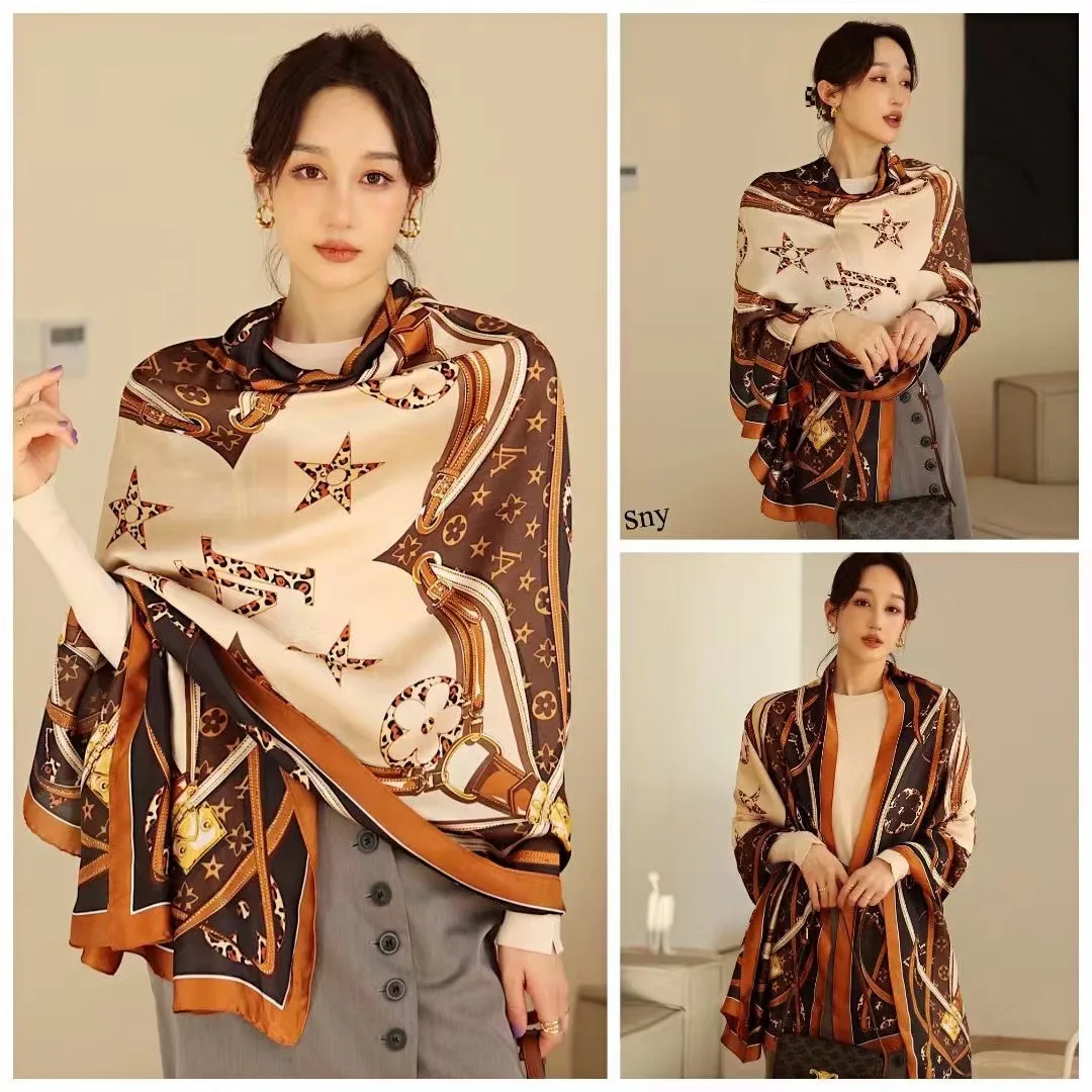 

HNHF Scarves Pareo Outdoor Adult Polyester Women Zhejiang Wraps Pashmina Cheap Price