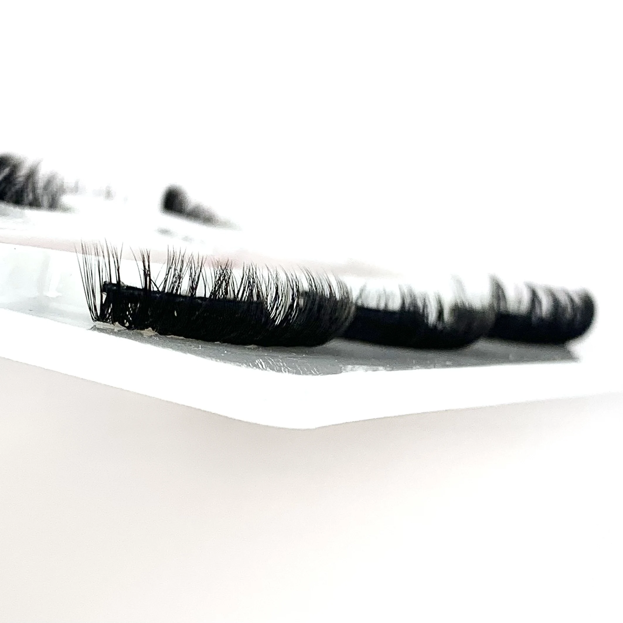 3 Pairs 15mm Mega Volume Russian Strip Lashes False Eyelashes Thick Wispy Natural Lashes Dramatic lashes Extension With Tweezer