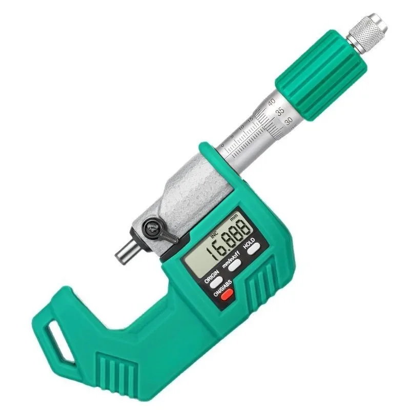 Optional Digital Display, Locking Clamp, Micrometer Stand, For Workpiece Dimension Inspection Task