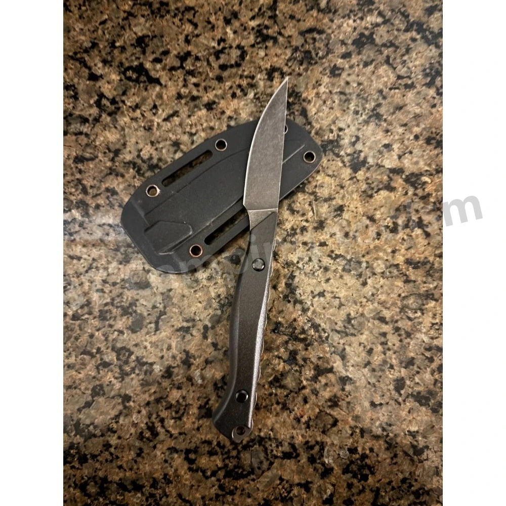 

Нож с фиксированным клинком, черный, высококачественный, для кемпинга, туризма, выживания, многофункциональный, для рыбалки, прочный, ручной работы, EDC