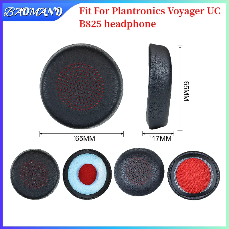 

Replacement Earpads for Plantronics Voyager UC B825 Headset Headphones Leather Sleeve Earphone Earmuff