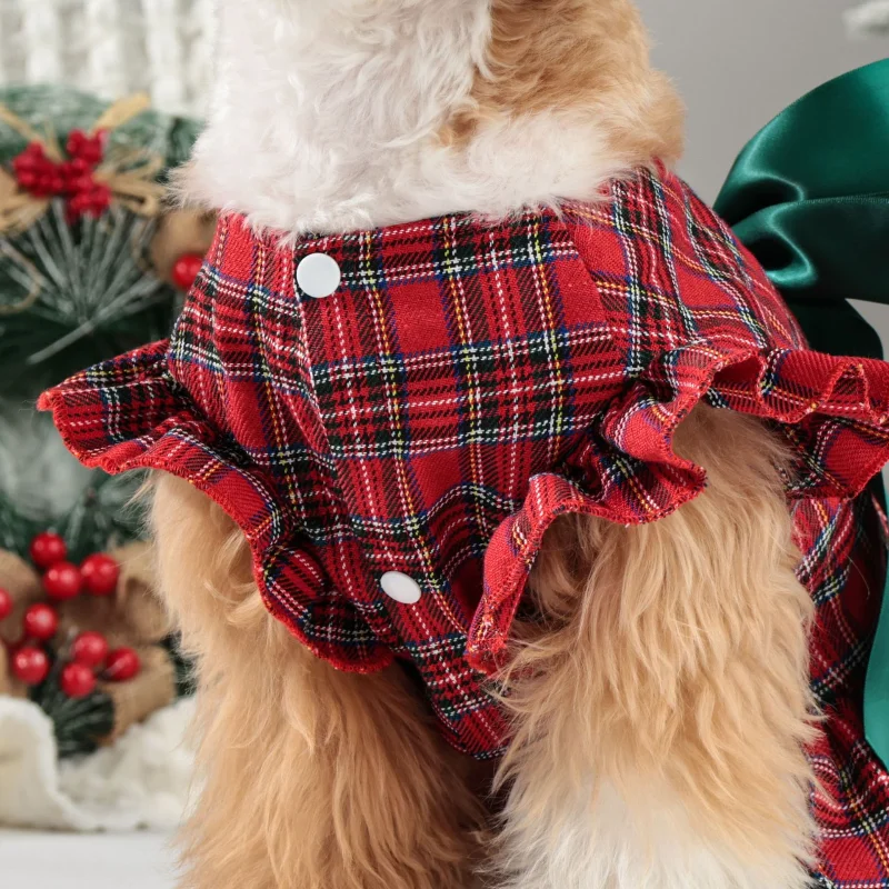 Klasik Kırmızı Ekose Noel Köpe - Christmas Throw Blanket incelemesi ve fiyatı