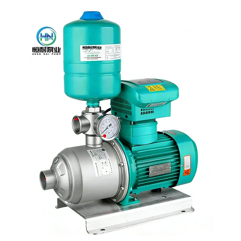 VFD Water Booster Pump High Pressure Multistage Centrifugal Pump with Copper Motor
