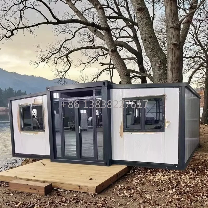 Good Price Expandable Prefab 20ft 40ft Luxury House 2 Story Prefabricated House Expandable Container Houses