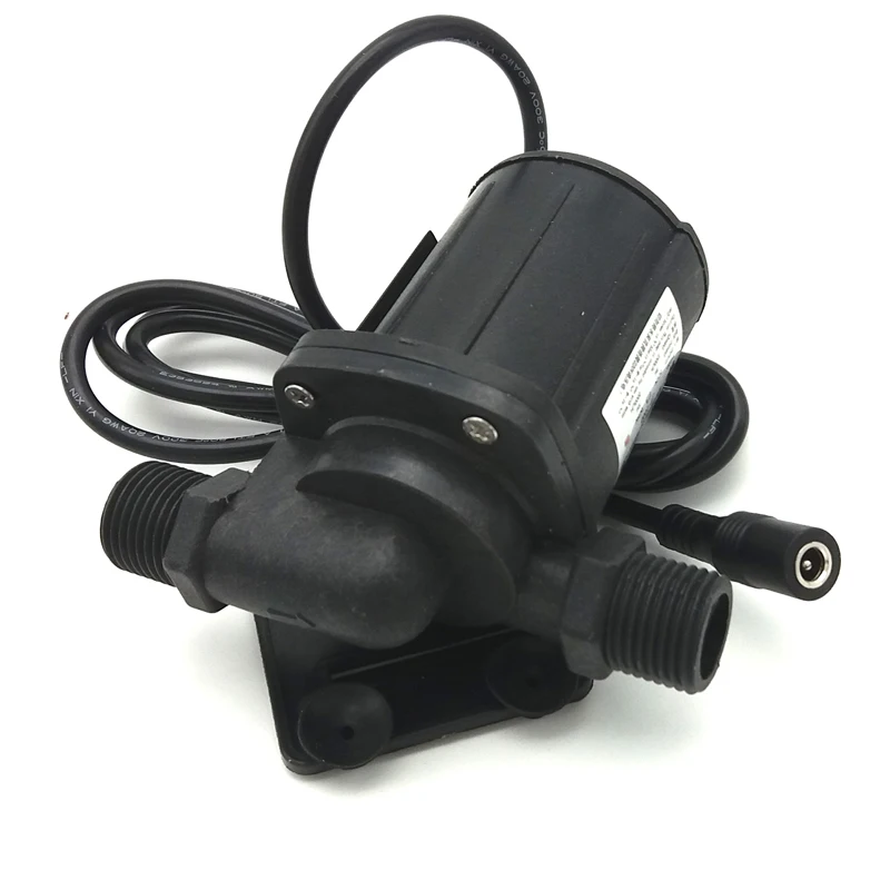 Bomba Submersível de Grande Fluxo 1000C DC 12/24V para Piscina, Bomba Solar, Bomba de Recirculação de Água Quente 2000L/H 5 Metros