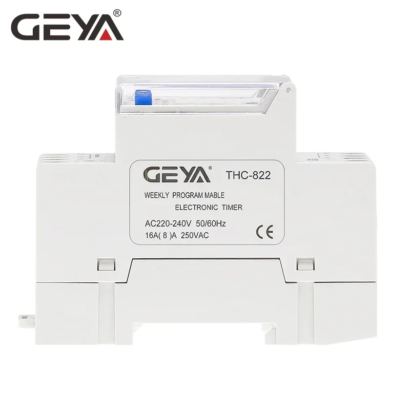 

GEYA Conversational Programmable Timer (2-Channel Changeover, Battery, 16A Digital Switch, 110V/220V)