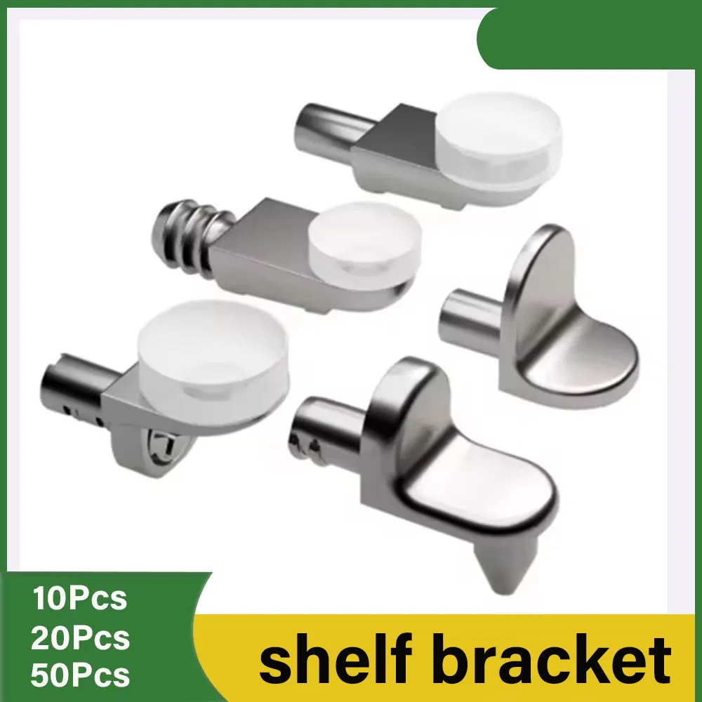 10/20/50pcs Shelf Support  Studs Pegs Pins Plugs Cabinet Seperator Fixed Wooden Glass  Layer Board Furniture Bracket Holder