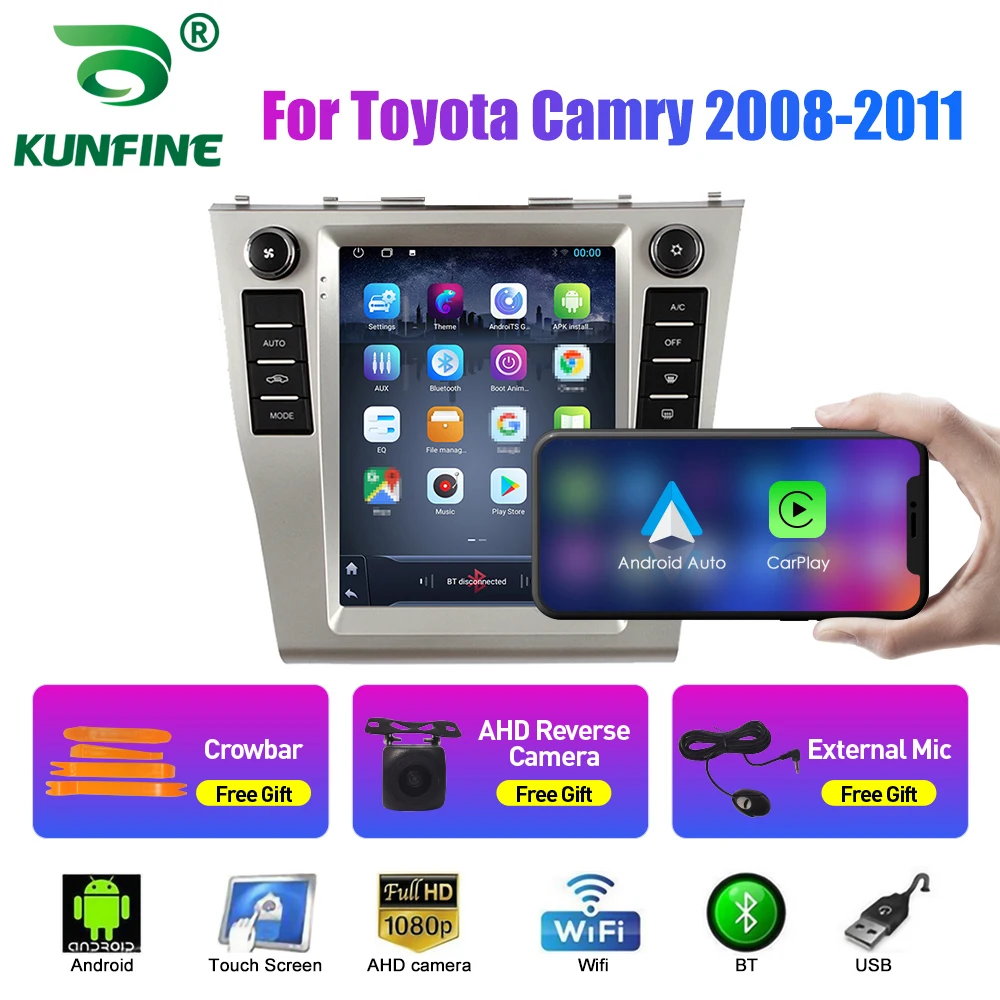 

9.7 Inch Tesla Style 2 Din Android Car Radio For Toyota Camry 2008-2011 Stereo Car Multimedia Video Player DVD GPS Navigation