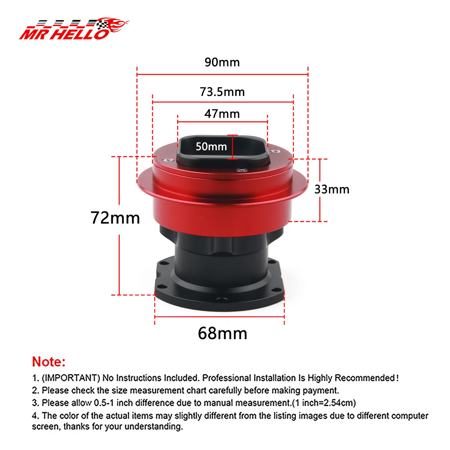 QR2S Qr2 Wheel-side and Qr2 Pro Wheel-side For Fanatec Steering Wheel Accessories and Adapter Plate