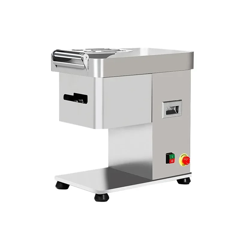 Desktop meat slicer, small slicer, cooked fresh meat slicer, stainless steel shredding, automatic