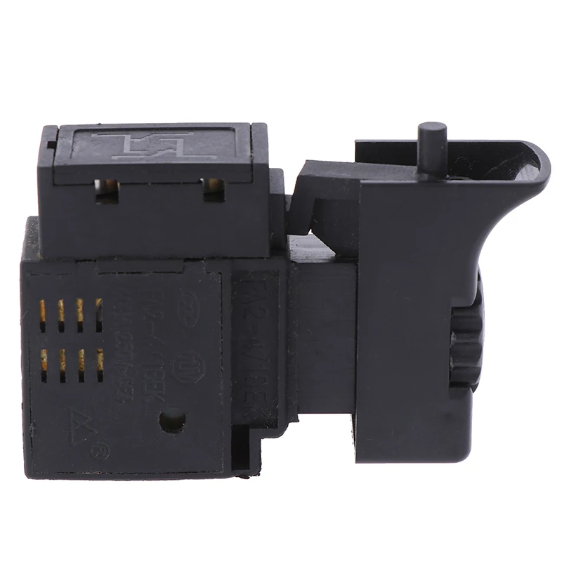 1 Piece Black Fa2-6/1bek 6A 250V Lock On Power Tool Electric Drill Speed Trigger Switch Botton Electric Tool Switch