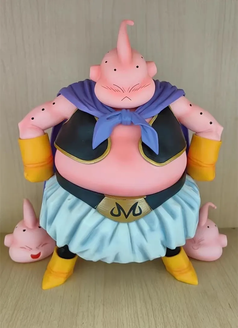 

Anime Dragon Ball Battle Against Old Enemies Figure Majin Buu Double Head Pvc Action Figurine Decoration Model Statue Toys Gift