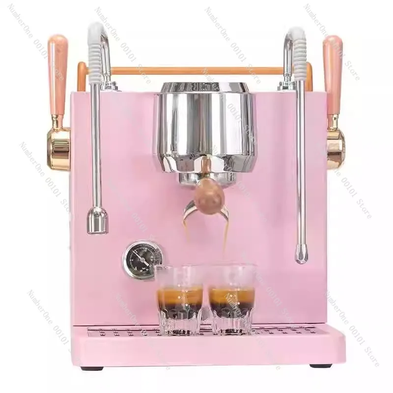 Semi Automatic Espresso Coffee Machine 20 Bar Milk Frother Steam Wand Compact Maker Home Cappuccino Latte