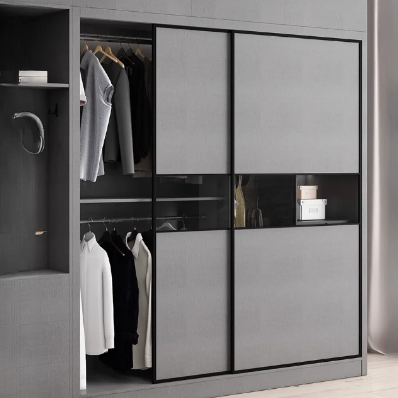 Organizer Underwear Wardrobes Luxury Doors Open Closets Bedroom Wardrobe Cabinet Shelves Rangement Chambre Bedroom Furniture