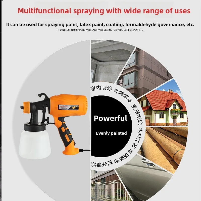 

Electric Spray Gun Cross-border New High-pressure Disinfection Spray Gun Spray Gun Portable Latex Paint