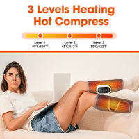 360° Foot Air Pressure Leg Massager Promotes Blood Circulation Hot Compress Calf ，Massager Muscle Relaxation lymphatic Drainage