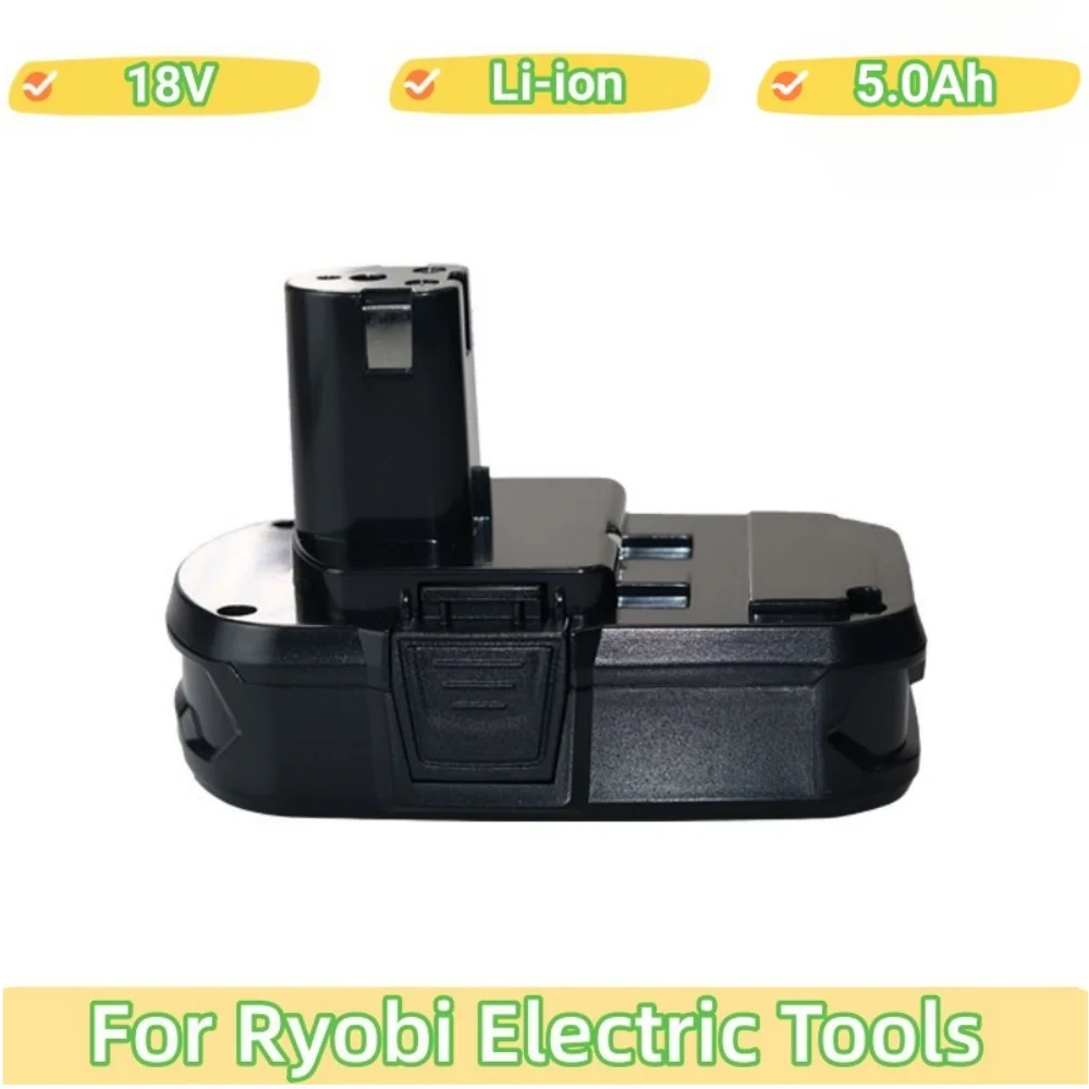 18V 5.0AH Li-ion Batterie Rechargeable pour Ryobi Outil Électrique sans fil BPL1820 P108 P109 P106 P103 RB18L50 RB18L40