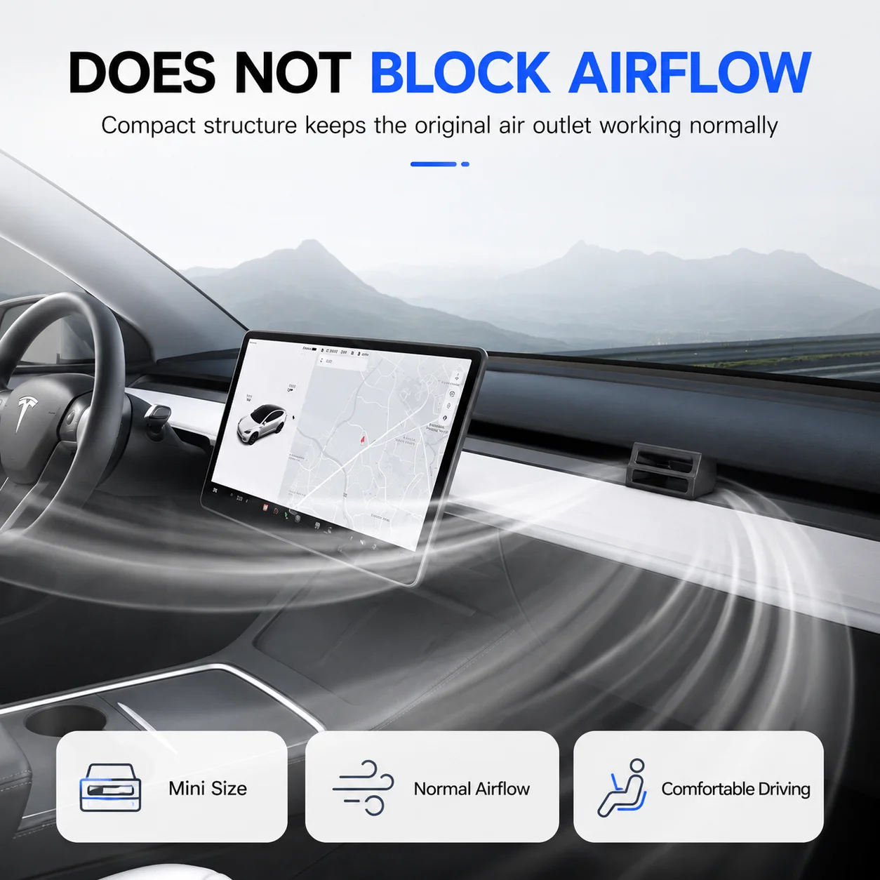 Untuk Tesla Model Y 3 Adaptor  - Interior Design Mockup ulasan dan harga