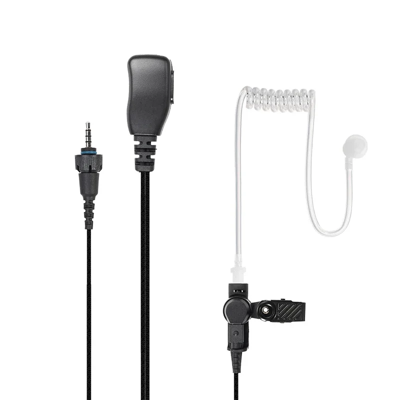 10pcs/Lot 1pin K4 Plug Air Tube Earphone PPT Mic Headset for Kenwood: TK-3601 TK-3601D WD-K10 WD-K10TRE WD-K10PBS Radio