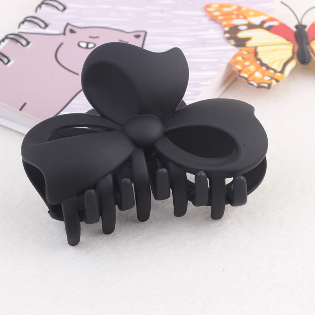 

5pcs Acrylic Hair Claws Clips Durable Shower Bath Ponytail Holder Spotted Women Hairpins Long Thick Curly Hair
