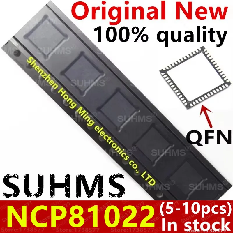 (5-10 шт.) 100% Новый чипсет NCP81022MNTWG NCP81022 QFN-52