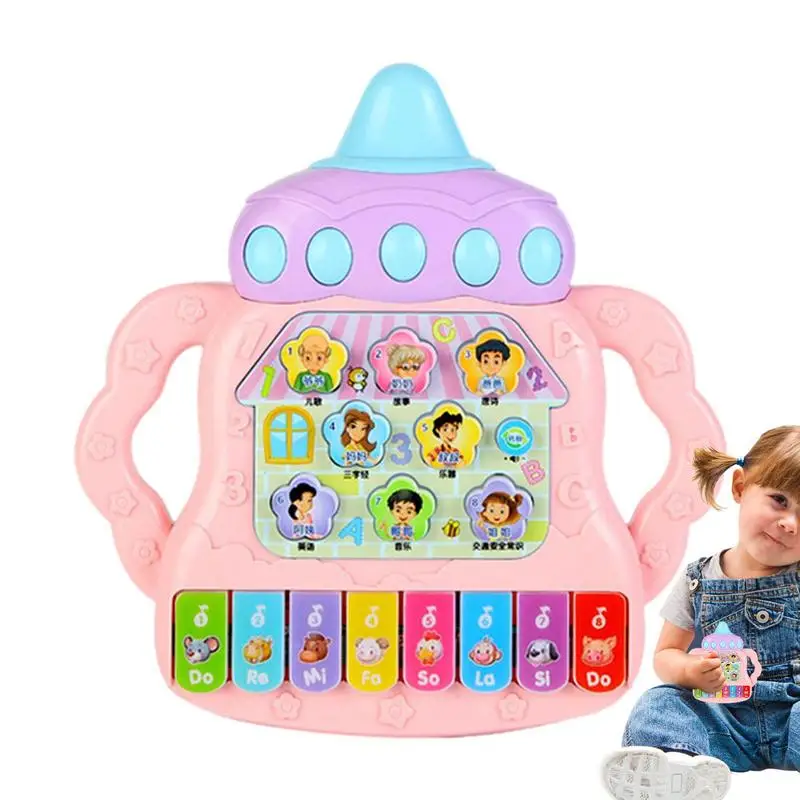 

Baby Musical Key Piano Toy Electronic Music Instrument Keyboard Touch Play Blanket Early Education Toys Gifts For Boys Girls