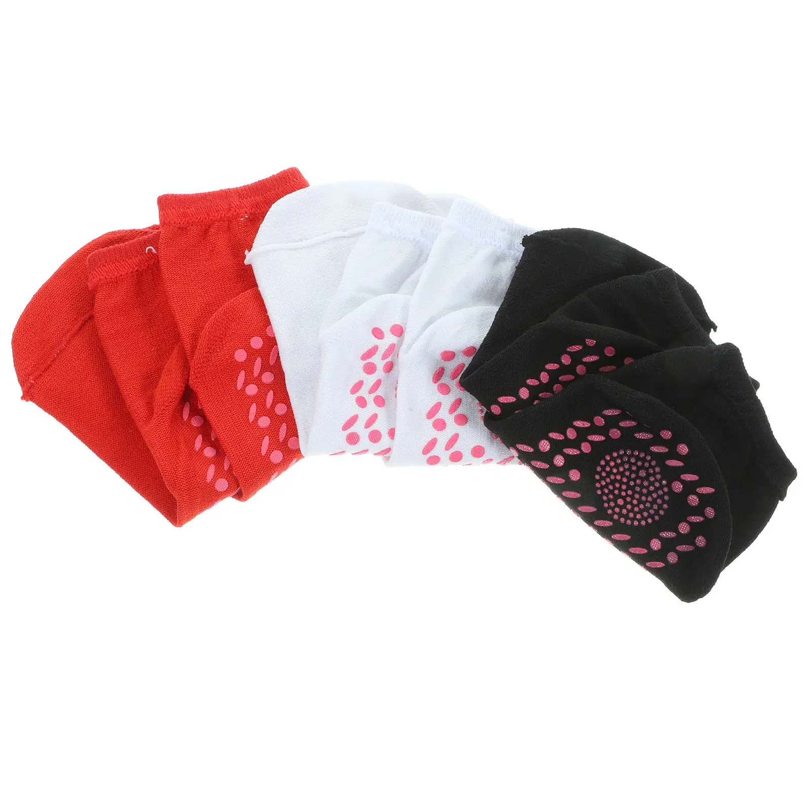 

3Pairs Unisex Winter Socks Self-Heating Warm Breathable Anti-Freezing Socks for Cold Weather Foot Massage Leg Pain Relief
