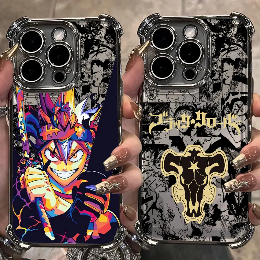 

Asta Black Clover Logo Anime Case For Samsung Galaxy A56 A55 A54 A52 A53 5G A36 A34 A35 A33 A50 A73 A26 A25 A16 A06 Phone Cover
