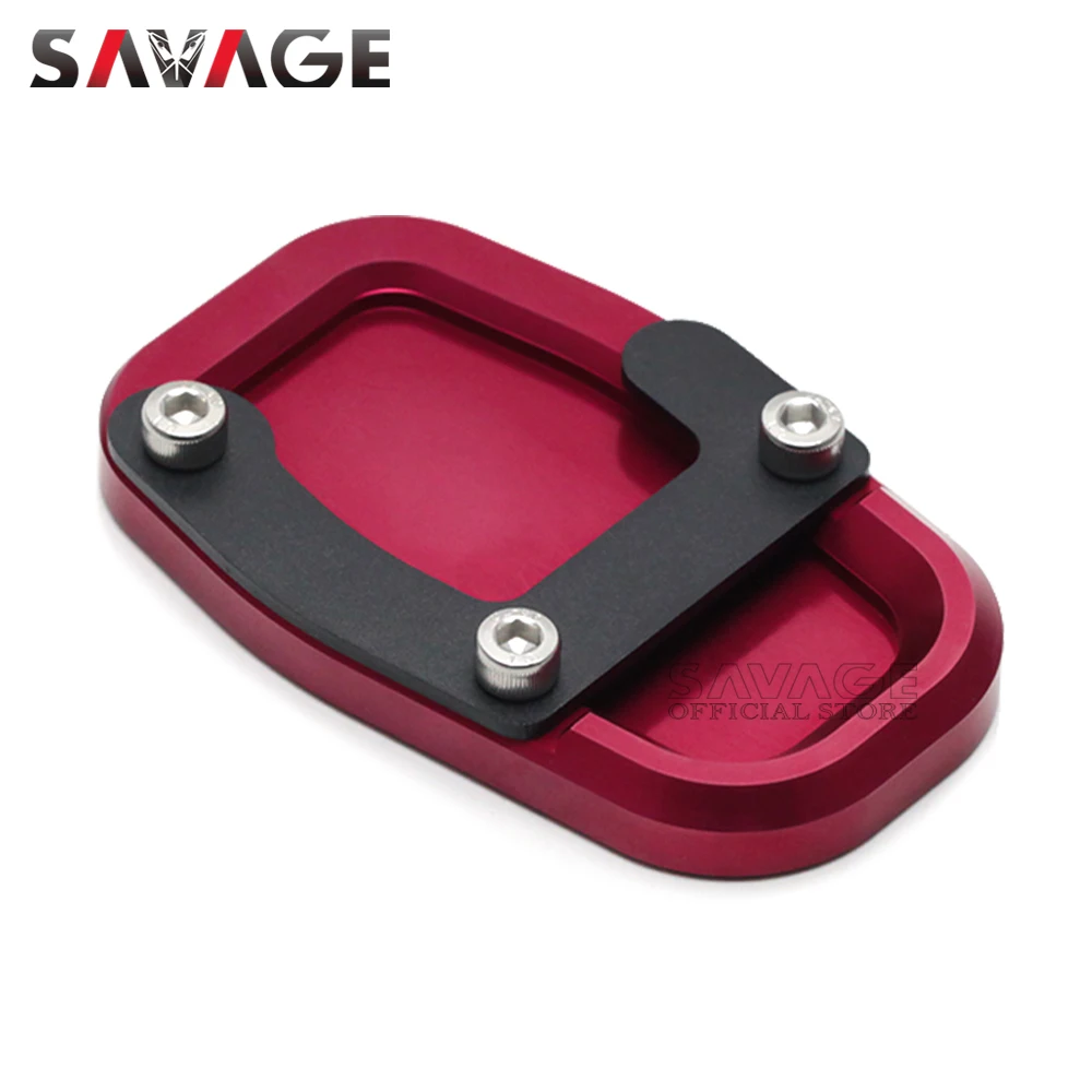 Side Stand Extension Plate For DUCATI Scrambler 800 803 Multistrada Hypermotard 950 939 Monster 937 Kickstand Extender Foot Pad