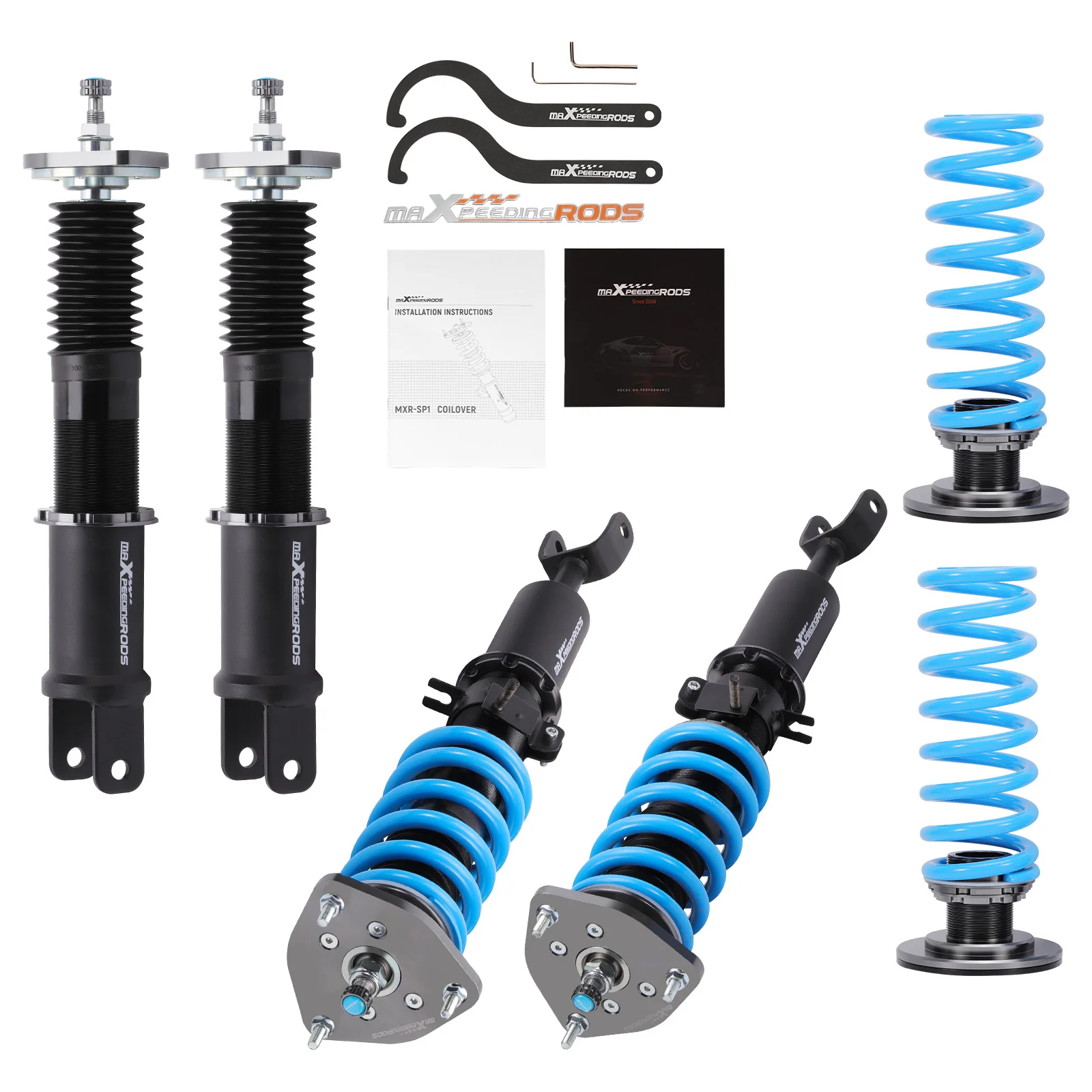 MaXpeedingrods COT6 Coilover Suspension For Infiniti G35 Coupe / Sedan RWD 03-07 Racing Coilovers Suspension Kit