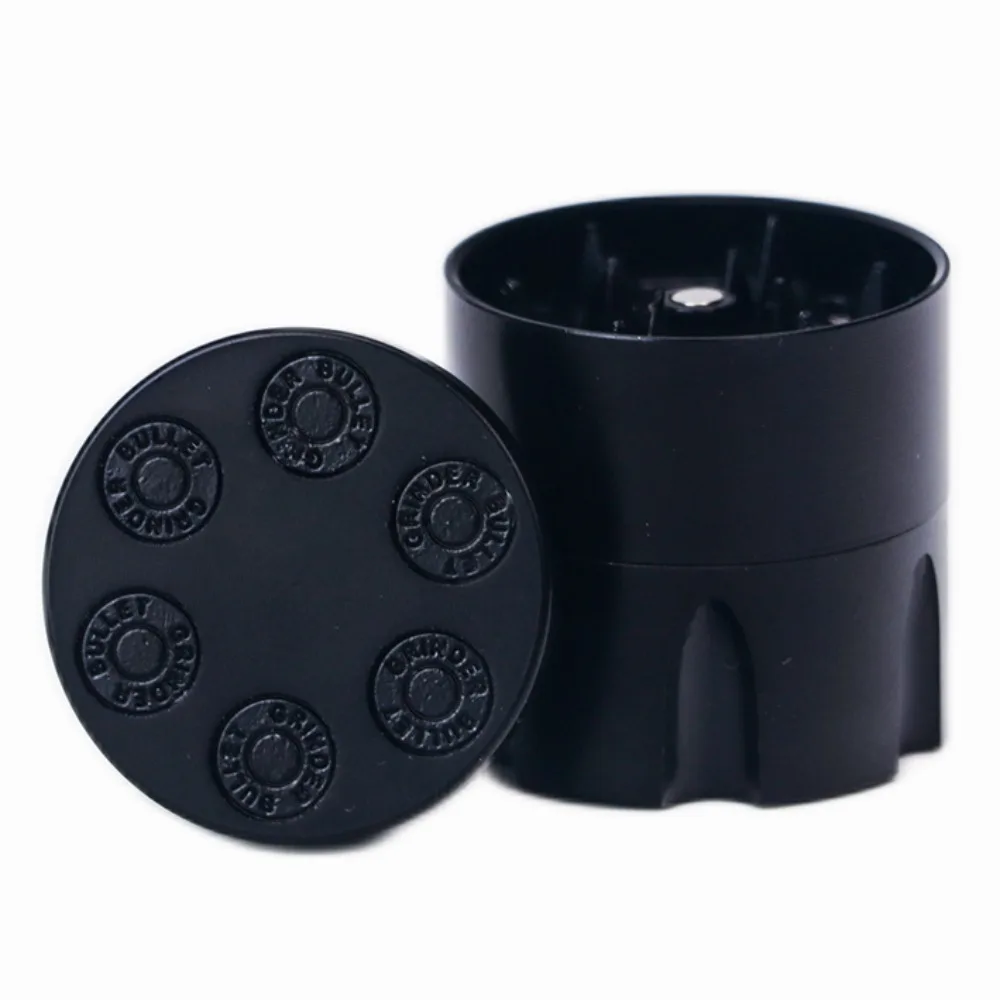 30mm Bullet-Shaped Metal Herb Grinder 3-Layer Manual Spice Crusher Compact Kitchen Tool - Image 2