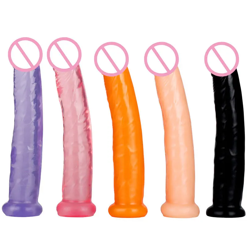 Silicone Dildo Female Masturbation G Spot Orgasm Stimulate Massager Erotic Sexshop Anal Butt Plug Sex Toys Dilator For Woman Men