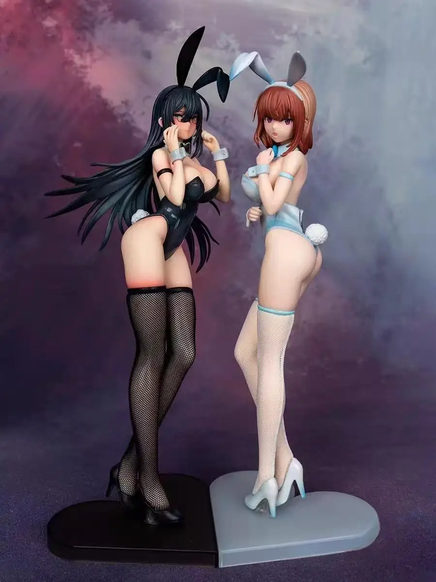 

Высокое качество, черный кролик, анимационная модель для девочек, кролик, подсолнух, красивая девушка, стол, ростков, белый кролик ручной работы