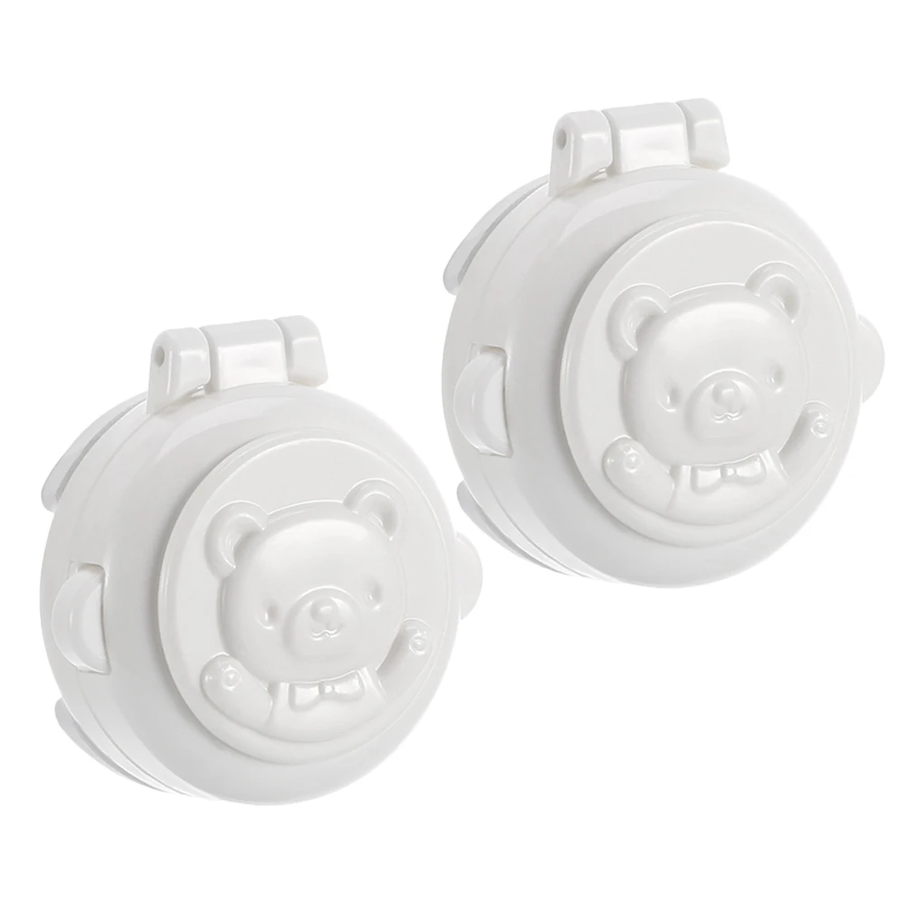 2 قطعة قفل أمان زر الطفل برهان بدء غطاء أزرار غسالة السيارات حماية الطفل منع قفل الضغط العرضي